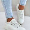 Women's insulated platform sneakers Big Star white