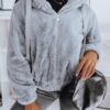Women's jacket FRESONO light gray Dstreet
