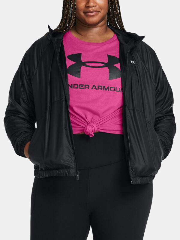 Women's jacket Under Armour UA SPORT WINDBREAKER JKT&-BLK - Women's