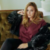 Women's jacket Vanish Oversized Diamond Quilt Jacket black