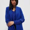 Women's jacket with ruffle sleeves