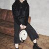 Women's jeans Culotte - black