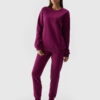 Women's jogger sweatpants 4F - purple