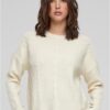 Women's knitted sweater sand