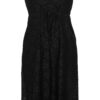 Women's lace dress black
