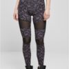 Women's leggings Tech Mesh AOP blackpaisley