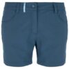 Women's lightweight outdoor shorts Kilpi BREE-W turquoise