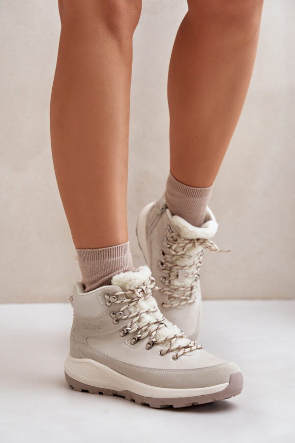 Women's lightweight zip trapper shoes Lee Cooper light beige