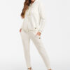 Women's long sweatpants - ecru