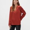 Women's loose brick blouse VILA Laia - Ladies