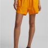 Women's mango canvas shorts