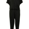 Women's modal jumpsuit black