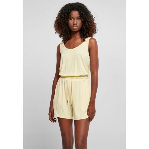 Women's modal jumpsuit with short sleeves