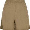Women's modal shorts in khaki