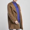 Women's oversized Sherpa coat of the middle class