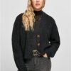 Women's oversized cardigan black