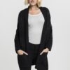 Women's oversized cardigan blk/blk