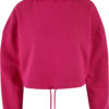 Women's oversized hoodie hibiskuspink