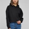Women's oversized hoodie in black