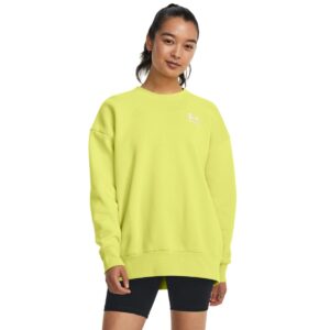 Women's oversized sweatshirt Under Armour Essential Flc OS Crew