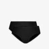 Women's panties ATLANTIC Hipster 2Pack - black