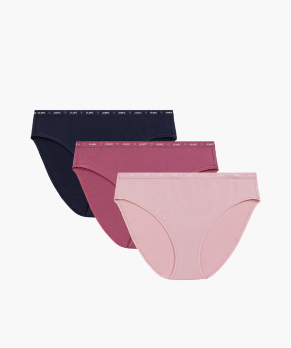 Women's panties ATLANTIC high sport leg - multicolored
