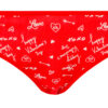 Women's panties Frogies Red Love