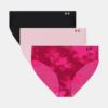 Women's panties Under Armour UA Pure Stretch Nov NS BKN - 3pk - Women's