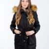 Women's parka GLANO - black