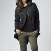 Women's parka Sherpa Cotton Parka black