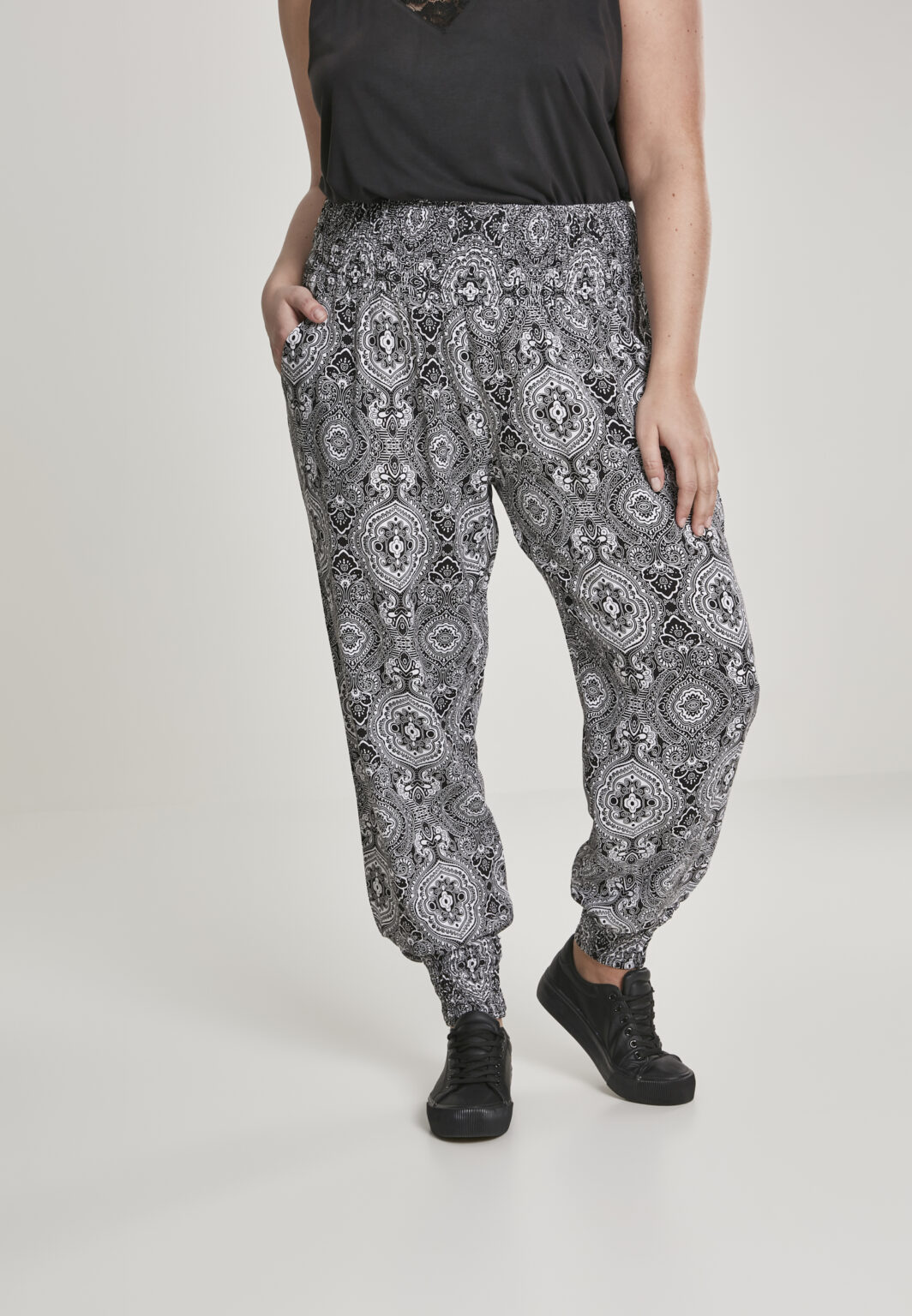 Women's patterned Sarong sweatpants