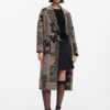 Women's patterned coat Desigual Niza - Women