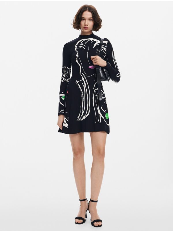 Women's patterned dress Desigual Oregon - Women