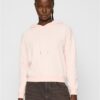Women's pink hooded
