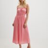Women's pink maxi dress VERO MODA Helyn - Women