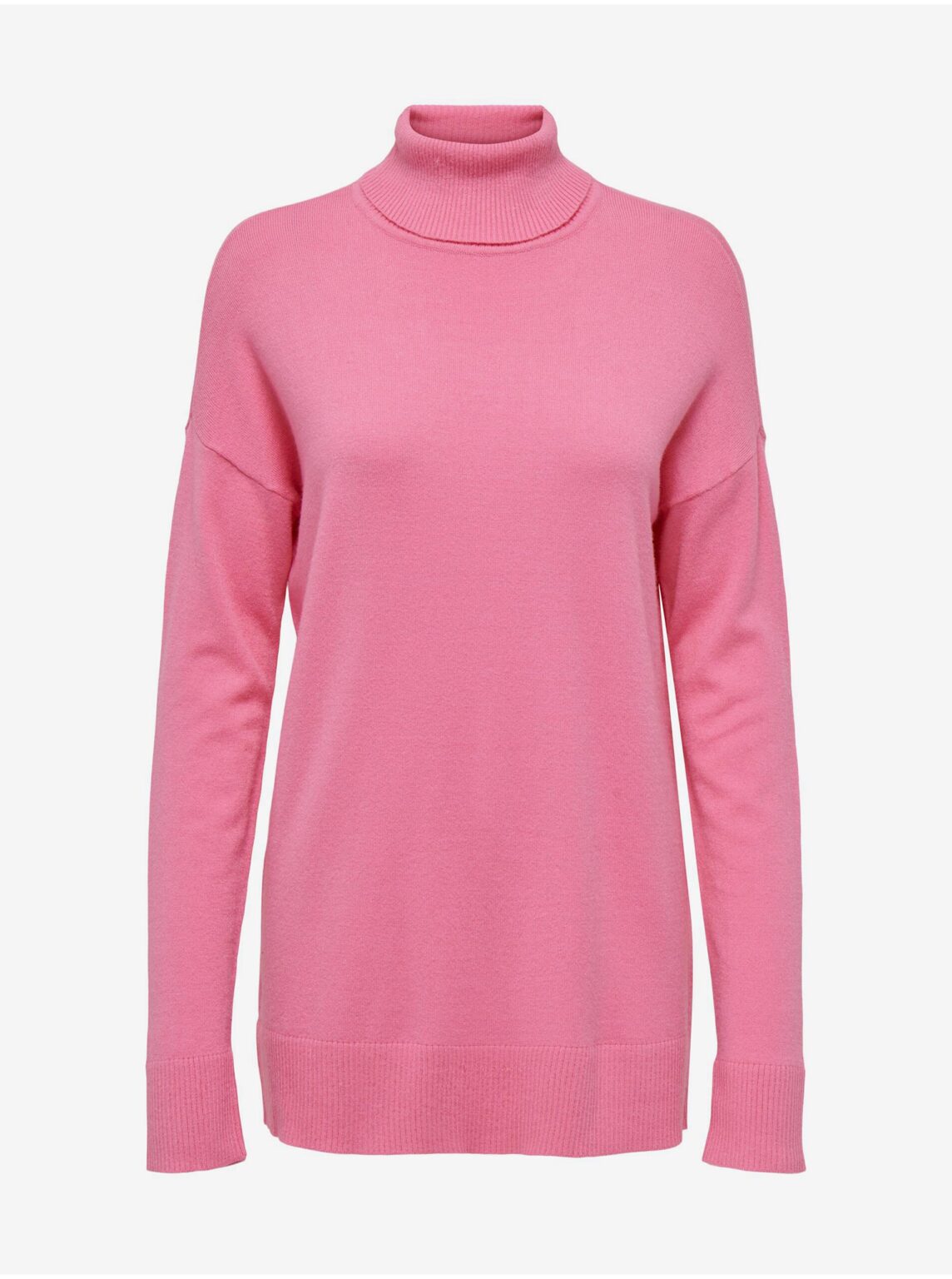 Women's pink turtleneck ONLY Ibi - Women