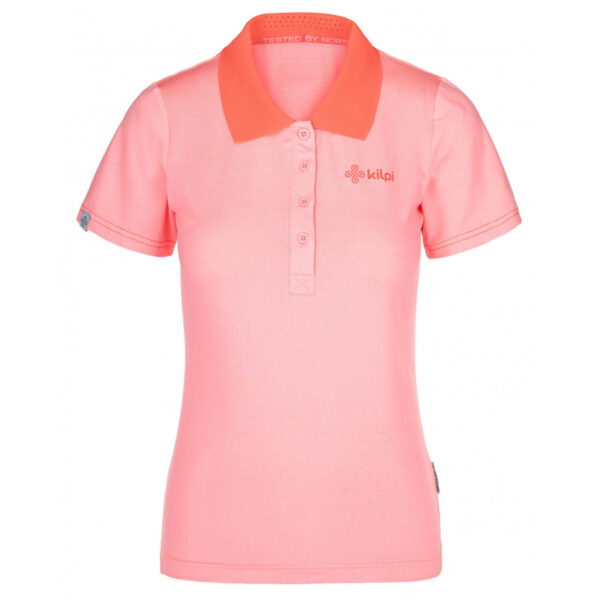 Women's polo shirt Kilpi COLLAR-W light pink