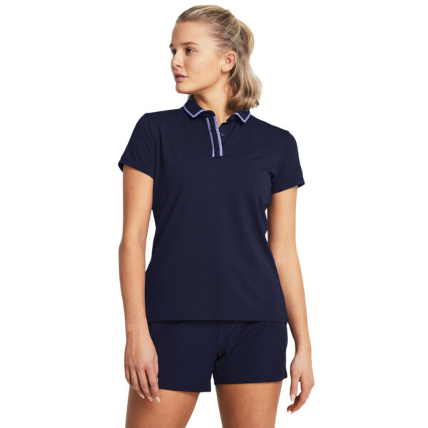 Women's polo shirt with collar Under Armour Iso-Chill SS Polo