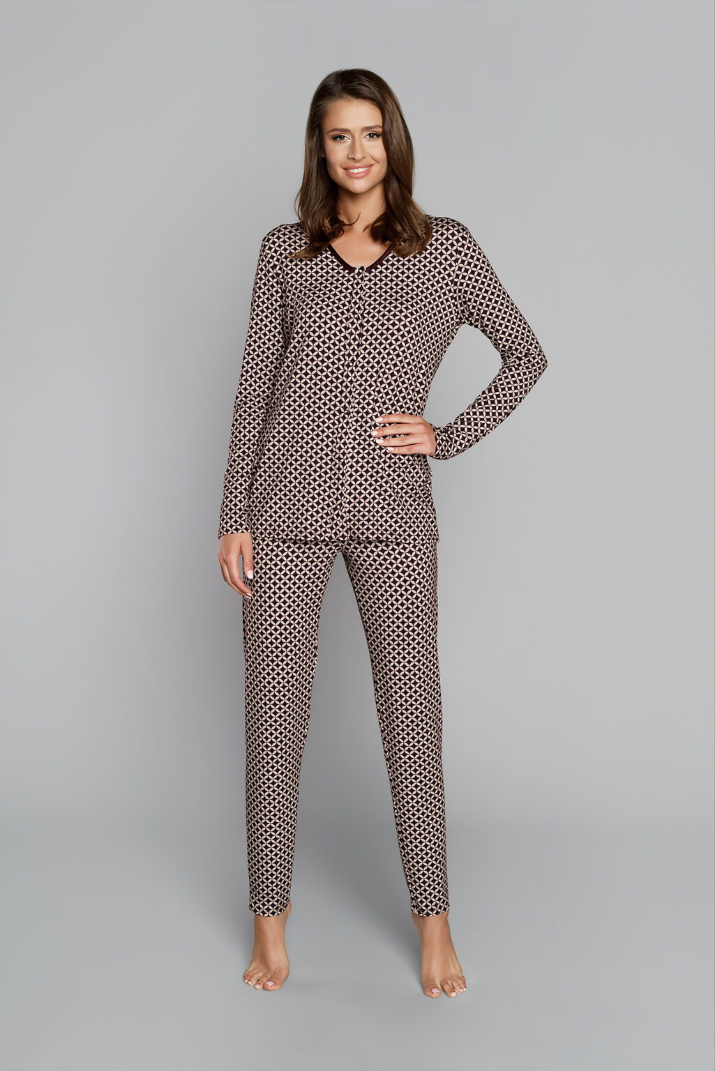 Women's pyjamas Illusion long sleeves