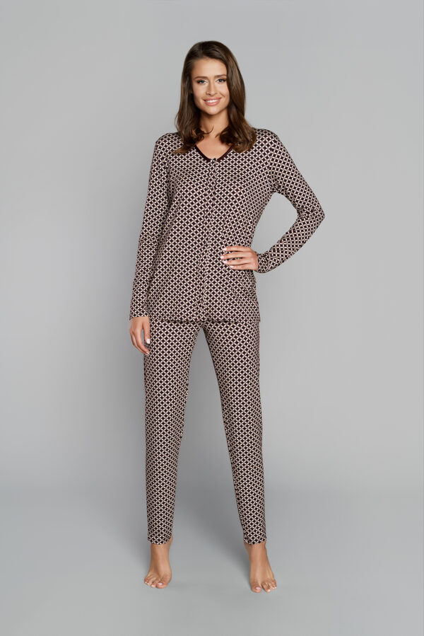Women's pyjamas Illusion long sleeves