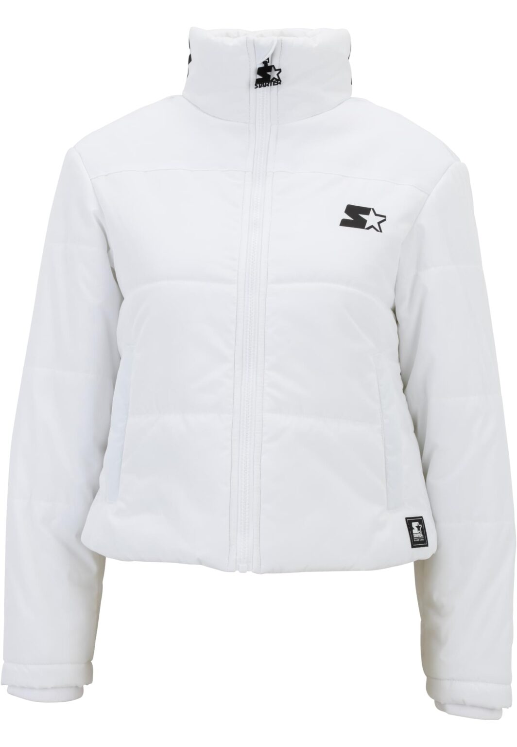 Women's quilted jacket Starter Logo white