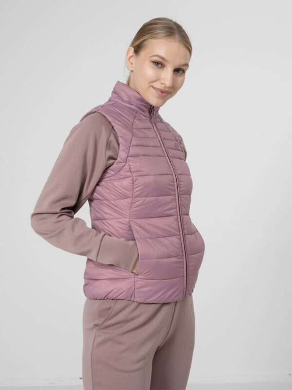 Women's quilted vest 4F