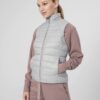 Women's quilted vest 4F