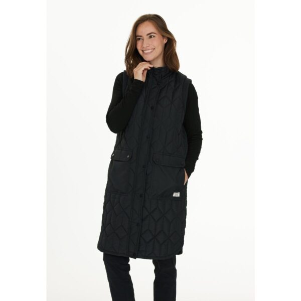 Women's quilted vest Weather Report Beah