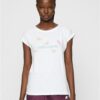 Women's self-service T-shirt white