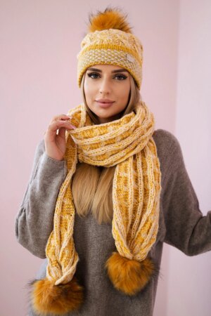 Women's set K122 mustard