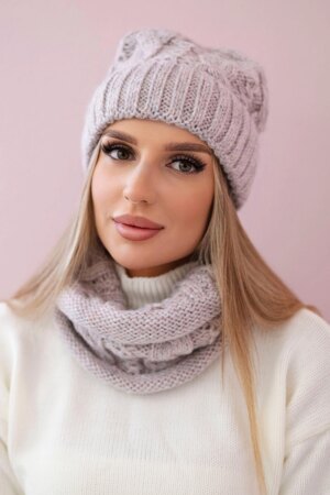 Women's set K153 powder pink