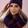 Women's set Zuzanna K257 red + cornflower