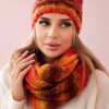 Women's set Zuzanna K257 red + yellow