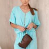 Women's set blouse + trousers - mint